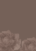 Fleurs roses sur fond mauve apaisant